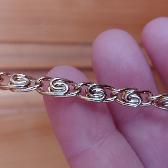 Retro 80's white metallic bag - Picture 7 of 8